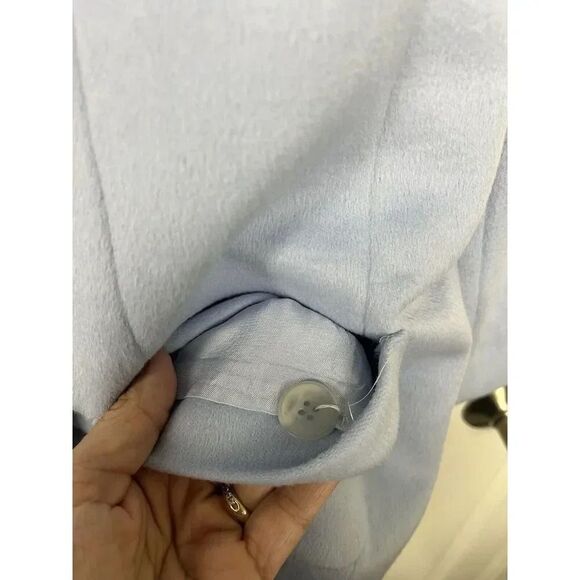 Austin Reed Angora Wool Blazer Light Blue Women’s Size 12 - Picture 10 of 12